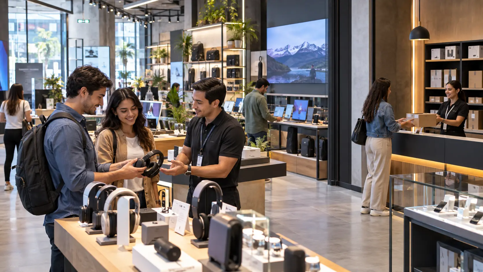 拉美现代新零售终端中的产品体验、顾客服务与全渠道提货场景